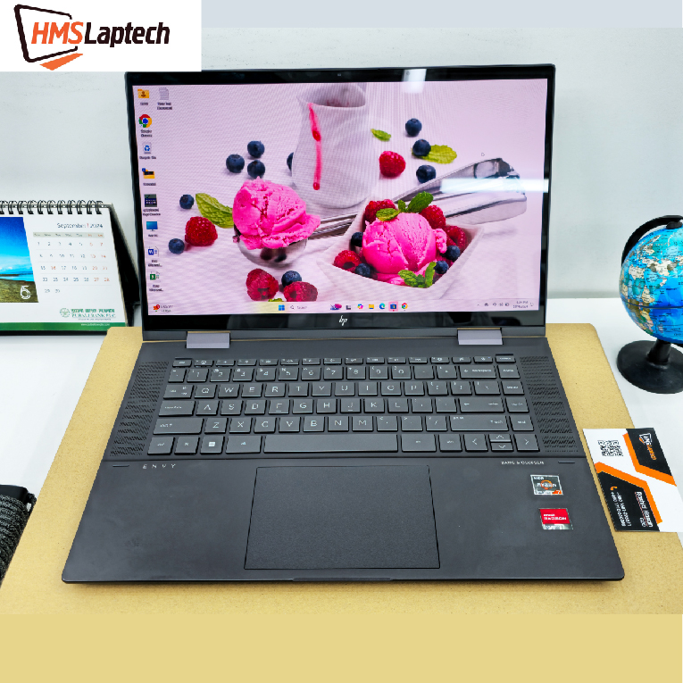 Hp Envy 15 X360 (Open Box) Ryzen 7 5825u Series Ram 16 Gb DDR4 3200Mhz SSD 512 Gb Nvme Display 15.6" FHD ips Touch X360 Price in Bangladesh